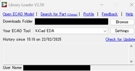 Library Loader installer config image